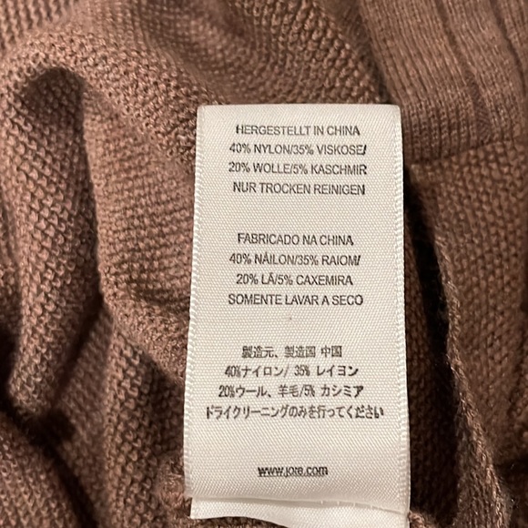 Joie Soft Wool Blend Tan Knit Sweater Small - Picture 6 of 6